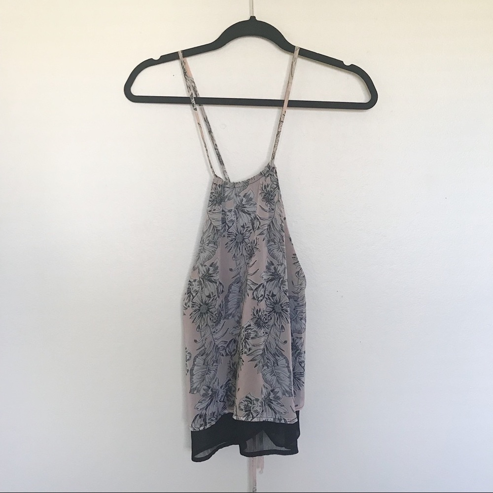 Halter Top with Adjustable Straps
